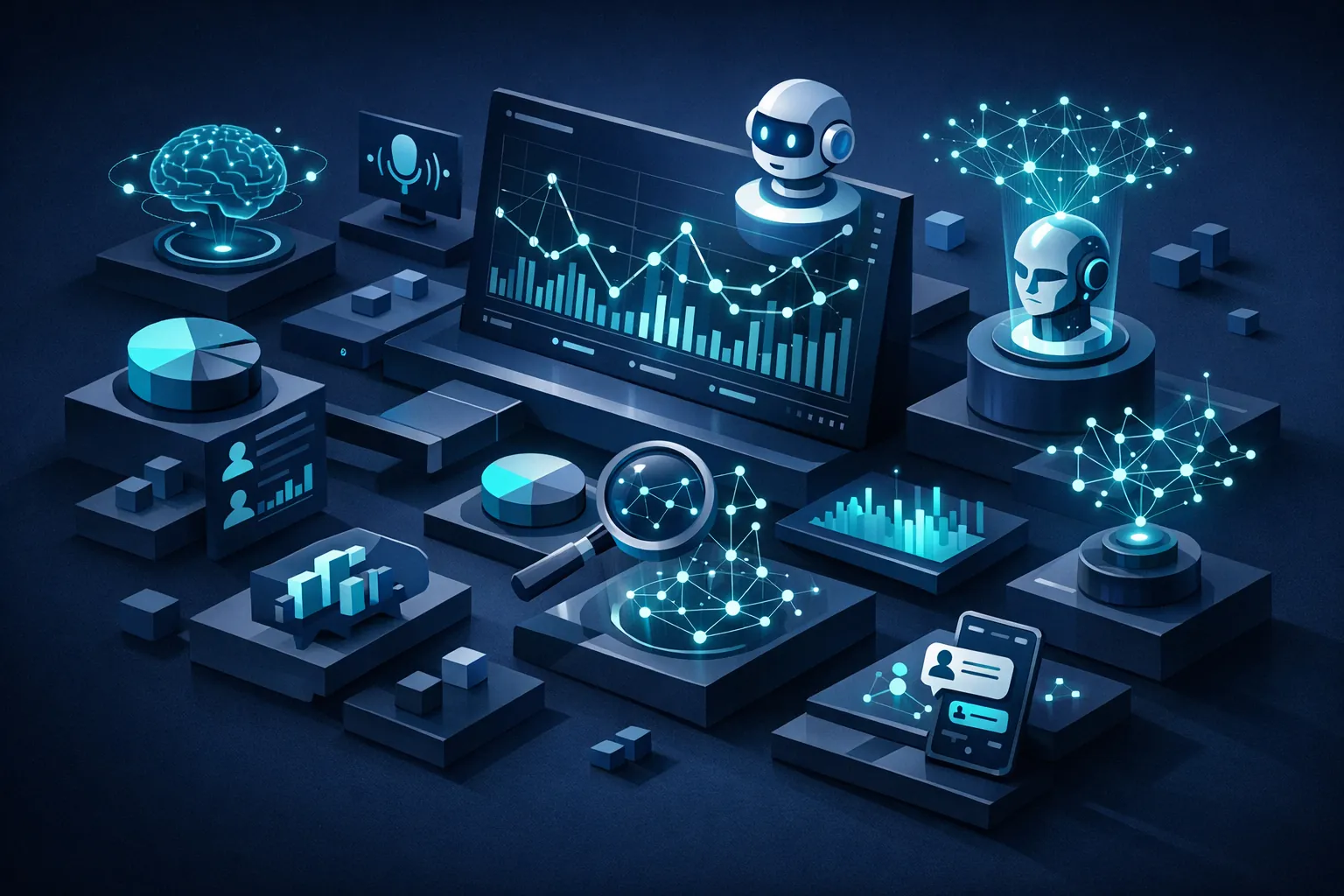 AI visibility audit dashboard showing brand mention tracking across multiple AI platforms